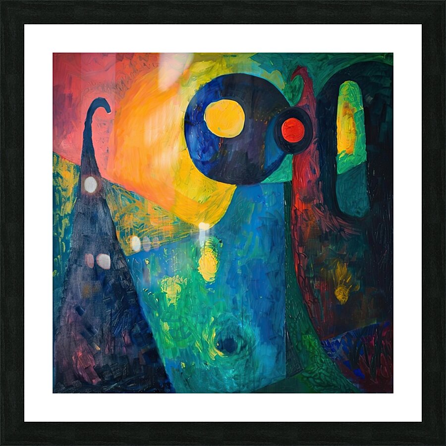 Chromatic Rhapsody K295HJ 55 Picture Frame print