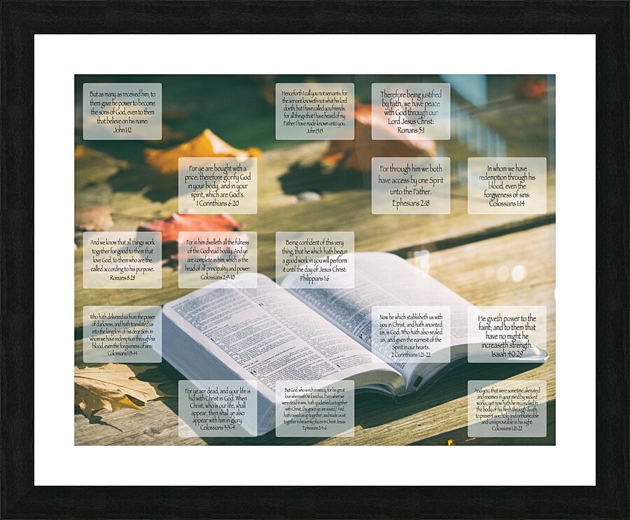 MNW6-IDENTITY Picture Frame print