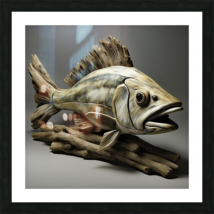 LARGEMOUTH BASS  Picture Frame print