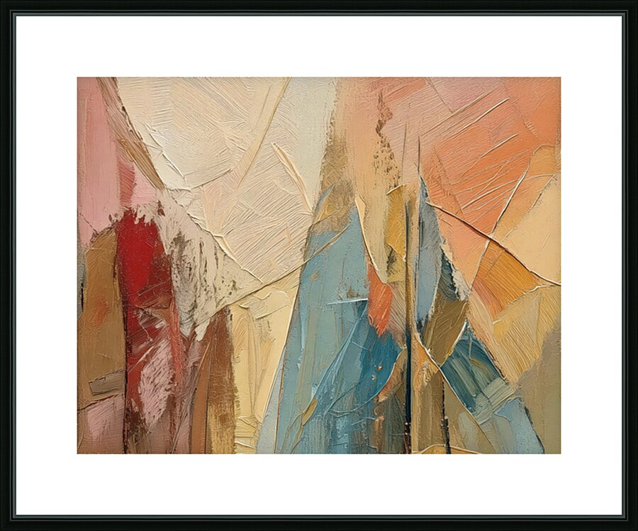 Cozy Colours Picture Frame print