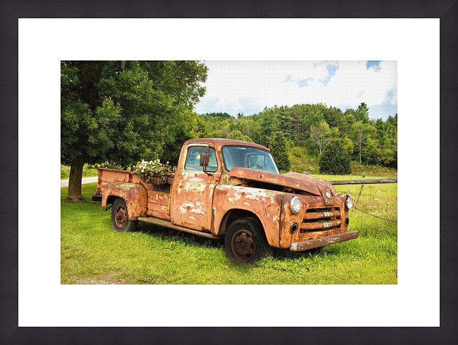 This Truck was Loved to Death Picture Frame print