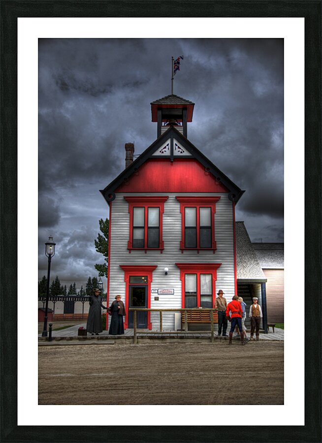 Heritage Park Calgary Picture Frame print