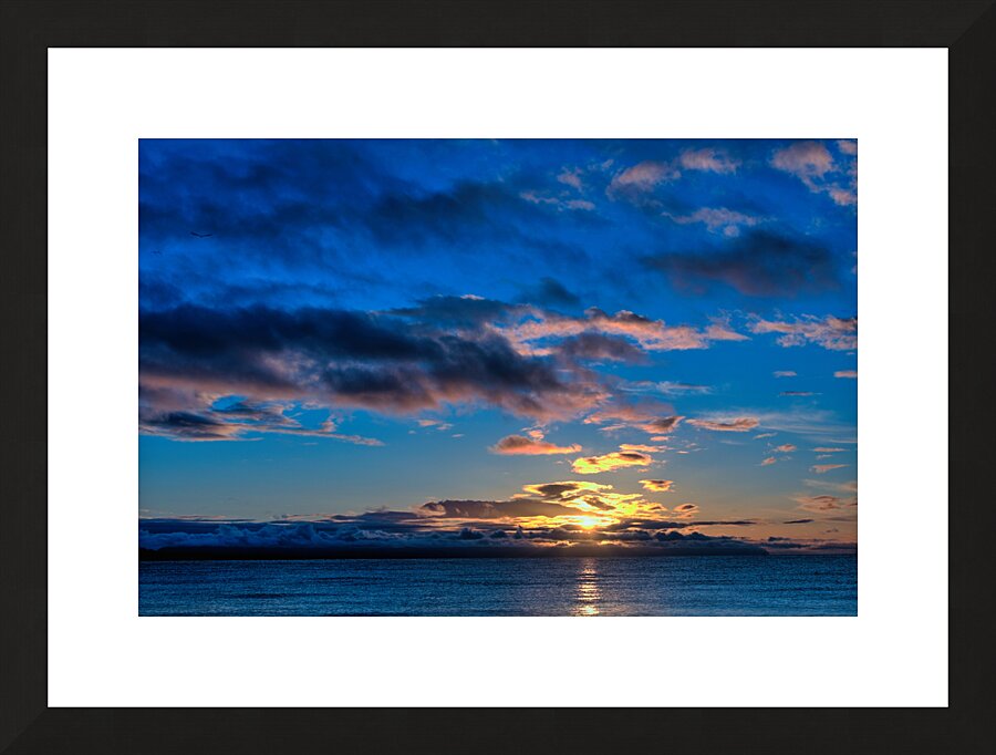 Goose. Spit Sunrise 4 Picture Frame print