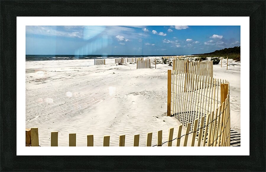 La cloture Hilton Head  Impression et Cadre photo