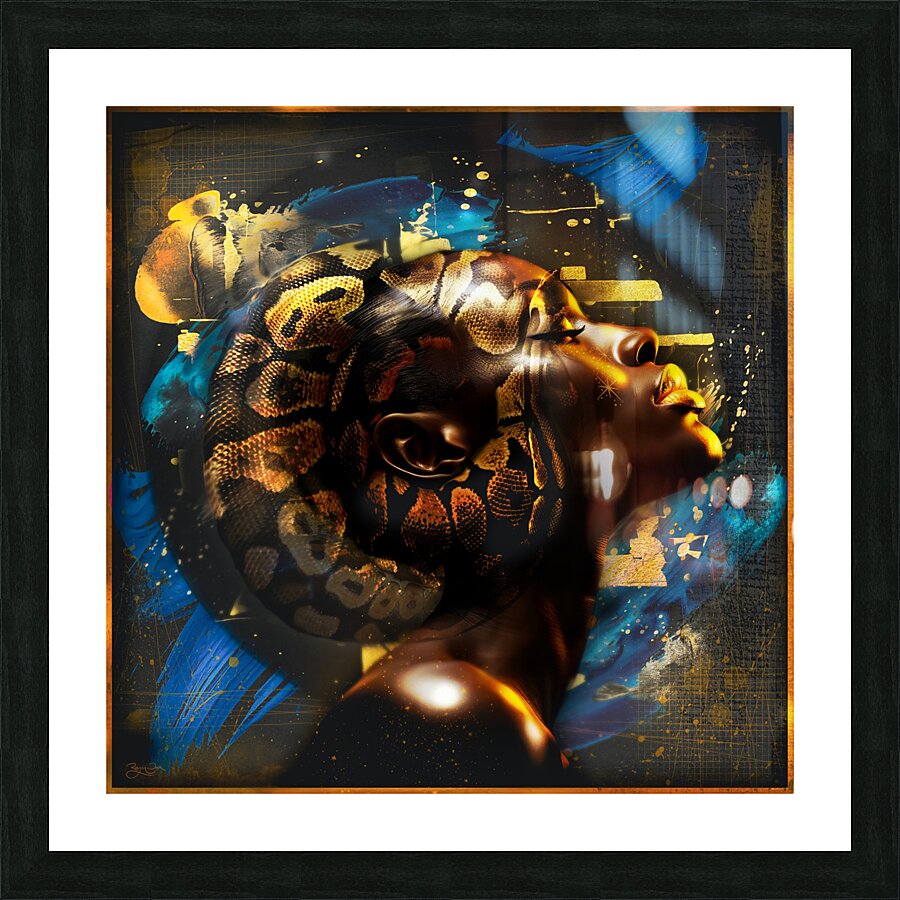 Fierce By Nature Picture Frame print