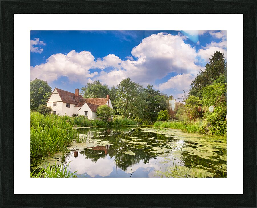 Willy Lotts House Flatford Mill Dedham Vale Suffolk England Picture Frame print