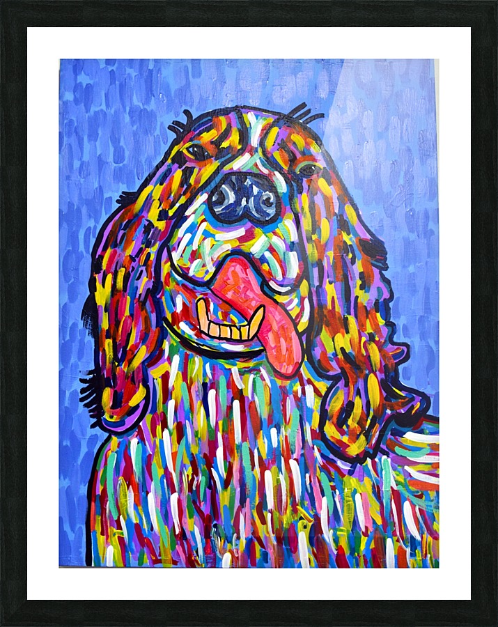 Colorful Smile Picture Frame print