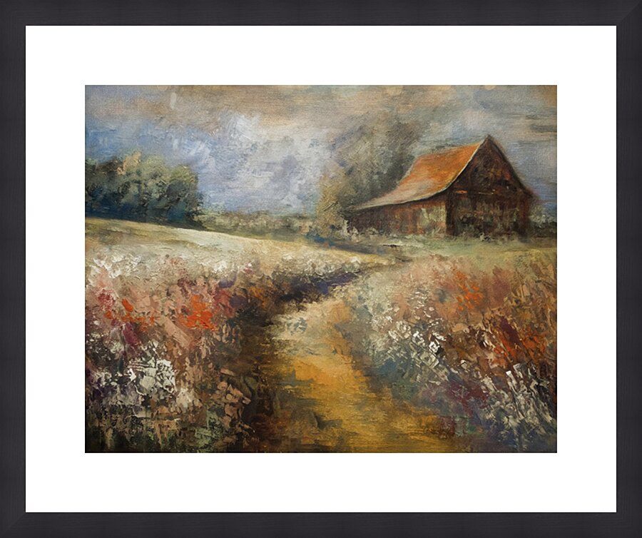 Any Barn is Fine Art to Me Picture Frame print
