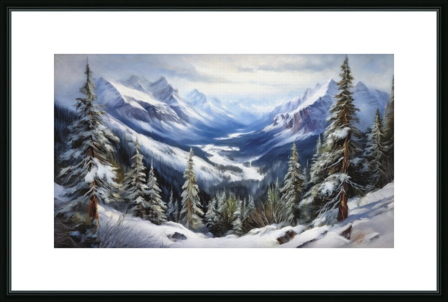 Winter can be So Beautiful Picture Frame print