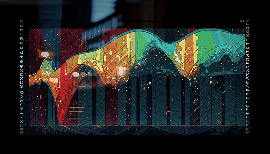 Arbitrage Picture Frame print