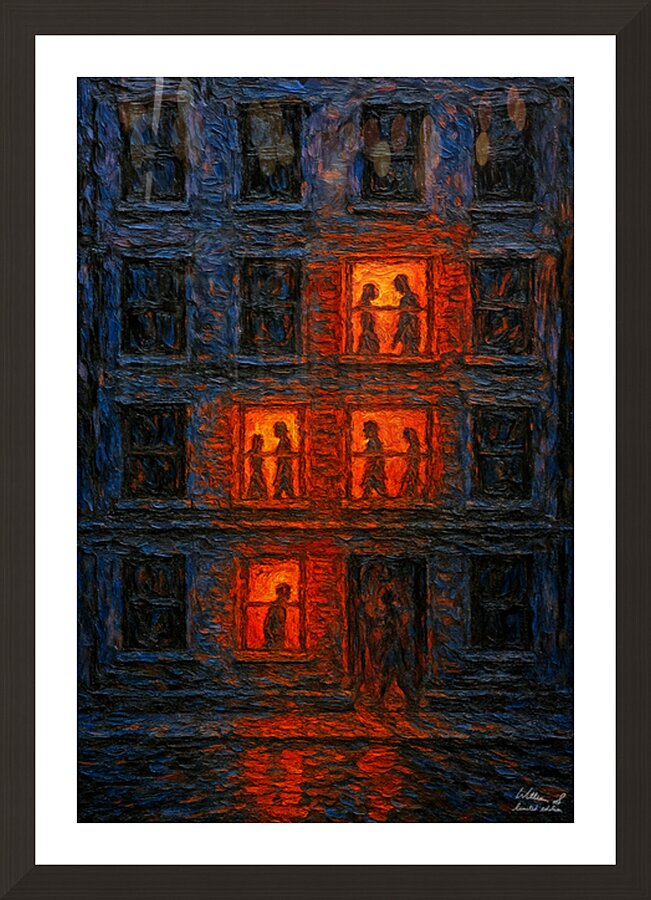 The Apartment Where Time Loops Picture Frame print