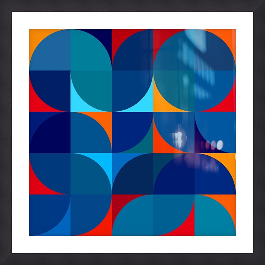 Floating Under The Sun  Framed Print Print