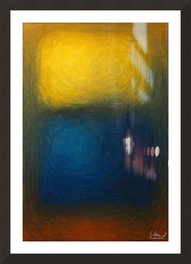 A New Breath Between Picture Frame print