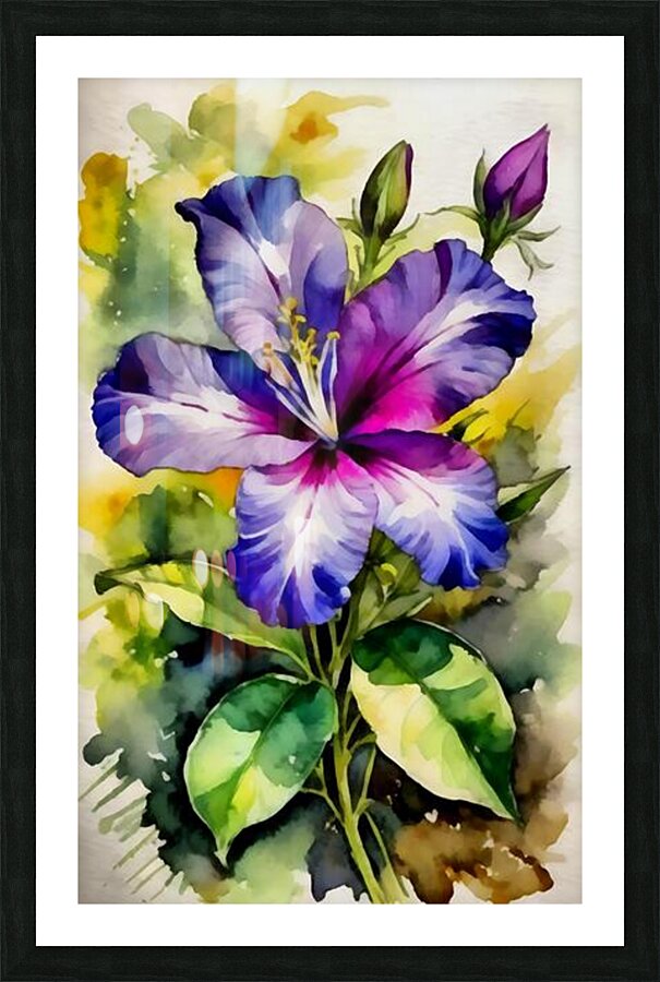 Four o clock flowers14k4 Picture Frame print