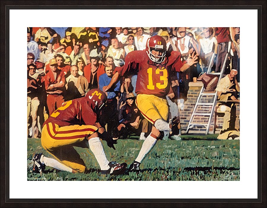 1978 Minnesota Golden Gopher Field Goal Picture Frame print