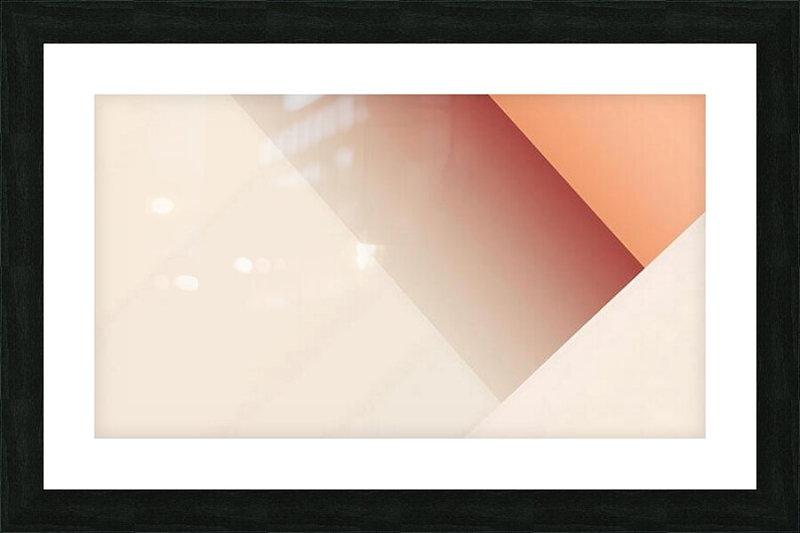 Dynamic Forms in Experimental Picture Frame print