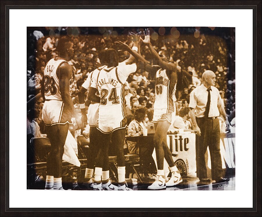 1988  UNLV Runnin Rebels Basketball Photo with Tark Picture Frame print