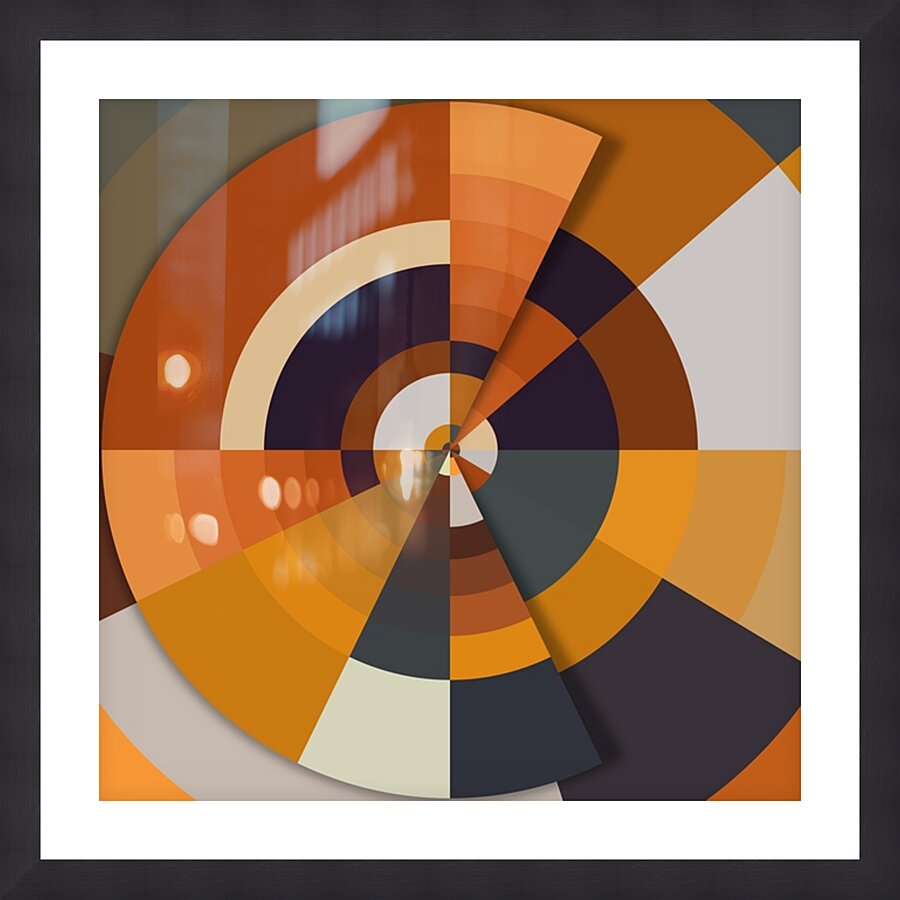 Solar Division  Framed Print Print