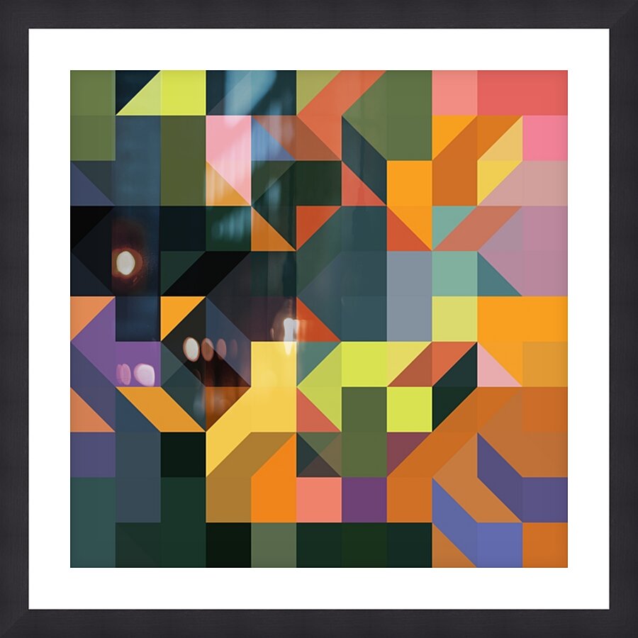 The Color of Now Picture Frame print
