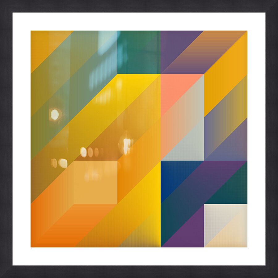Ametyst Night Picture Frame print