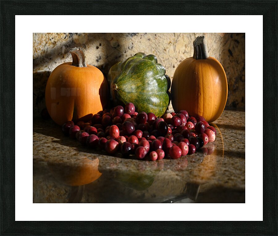Thanksgiving Harvest - Third-Place Winner 2024 Picture Frame print