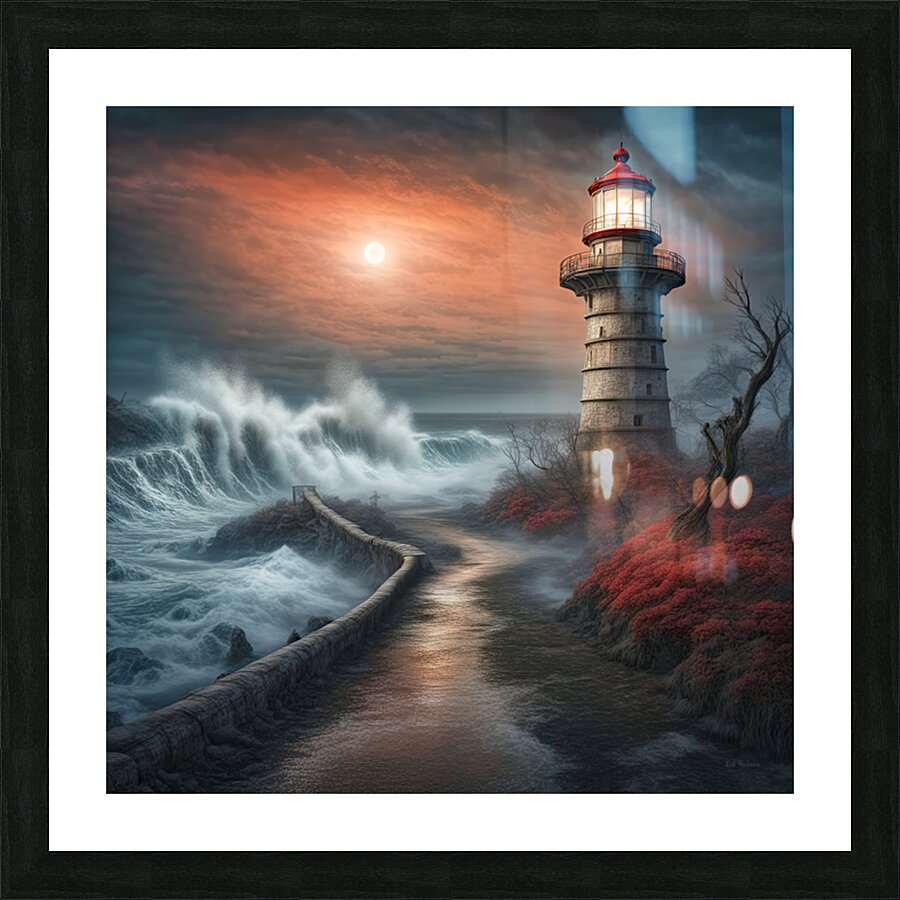 WEST WIND Picture Frame print