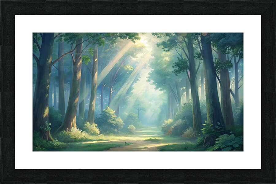 Clearing of Inspiration Picture Frame print