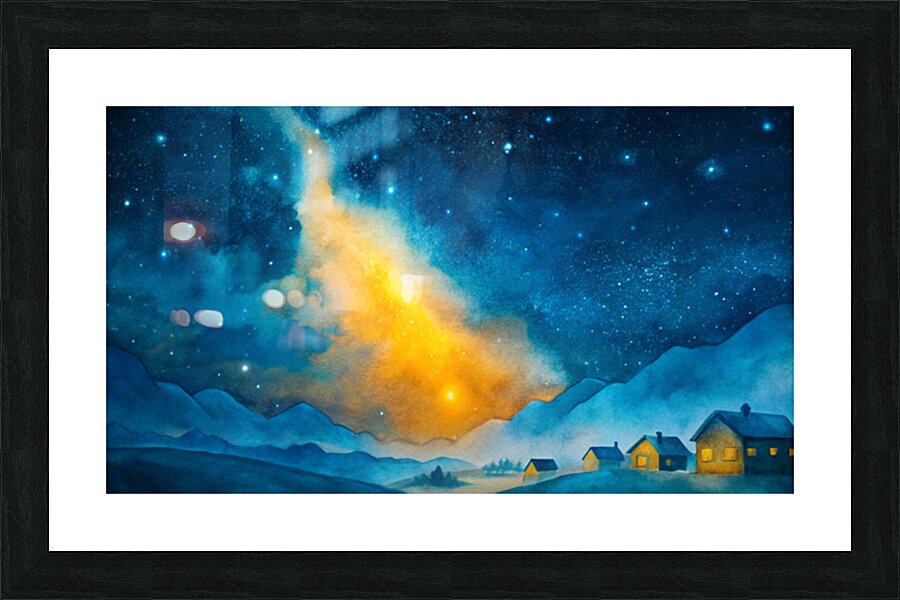 Cosmic Potential Picture Frame print