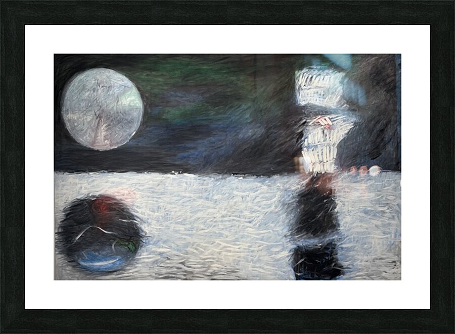 Reflection  Le reflet Picture Frame print