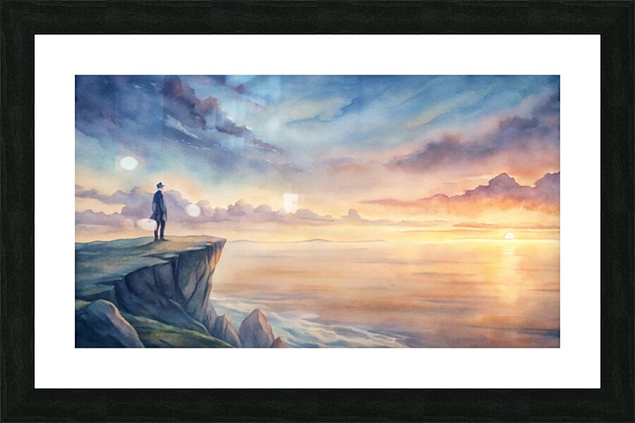 Horizon of Hope Picture Frame print