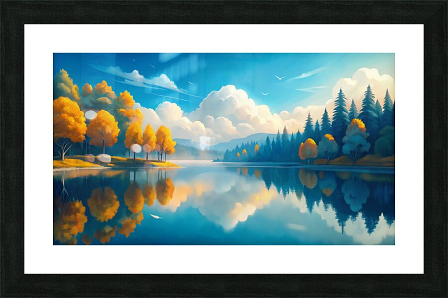 Mirror of the Soul Picture Frame print