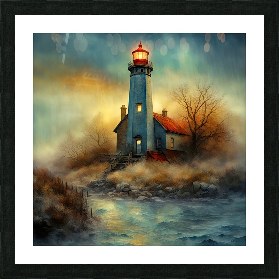 ISLE OF LIGHT Picture Frame print