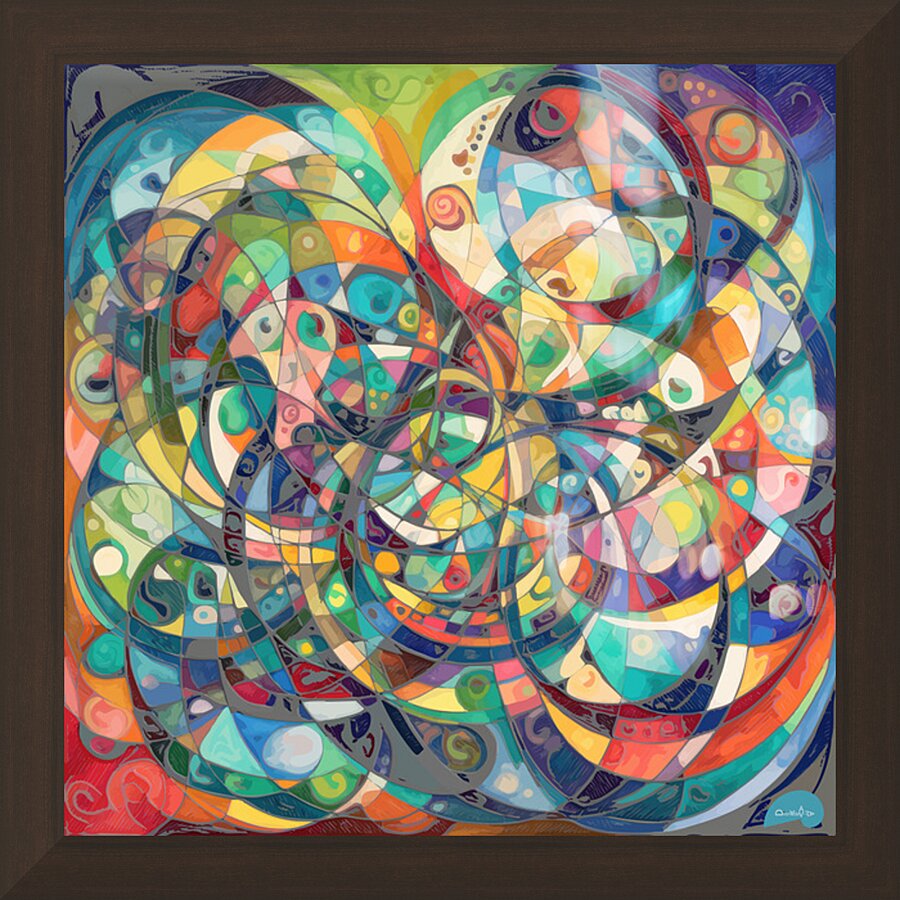 Joyful Chaos - Artrepreneur Picture Frame Printing