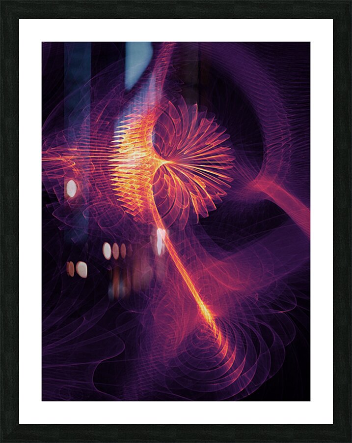 Glide Through Picture Frame print