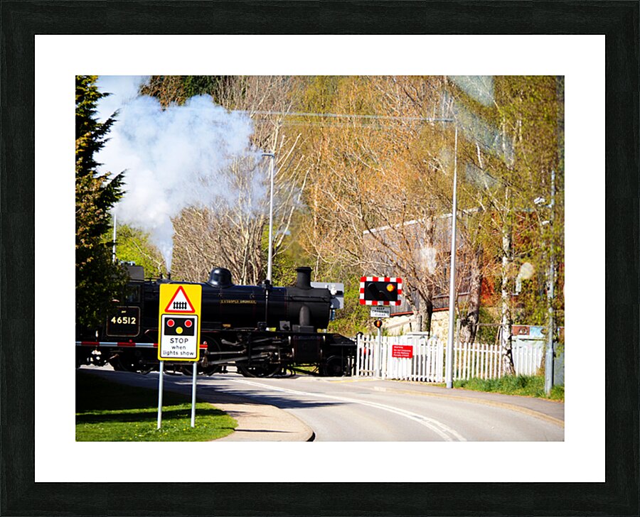 Scottish Highlands Steam Train                                                                                                                      Picture Frame print