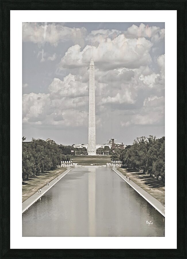 The Washington Monument Original Art Photography  Picture Frame print