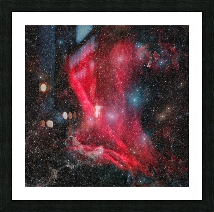 Great Lacerta Nebula Picture Frame print
