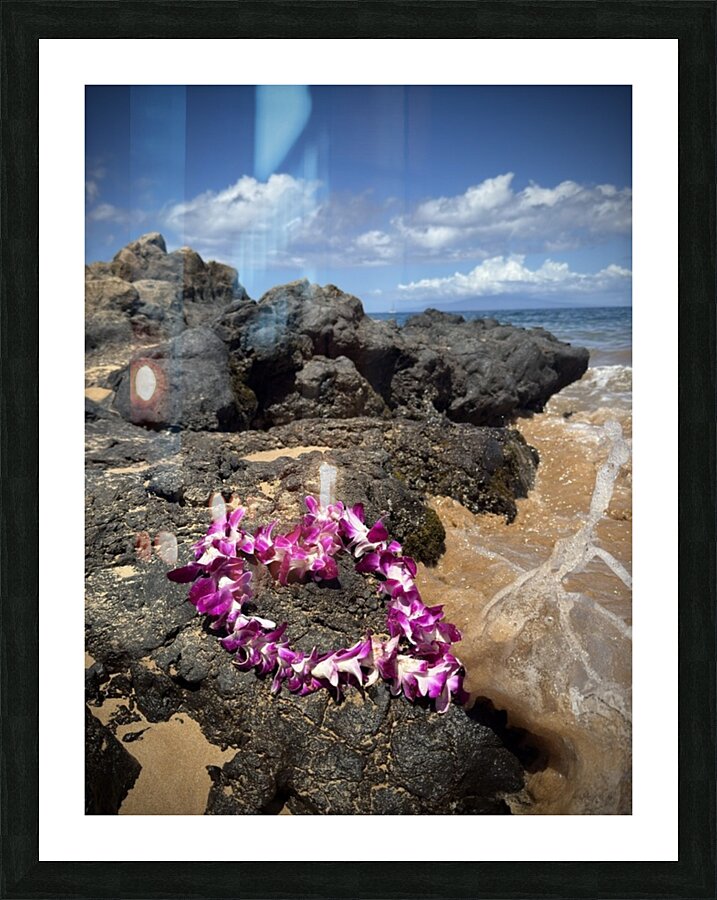 Live Aloha Picture Frame print