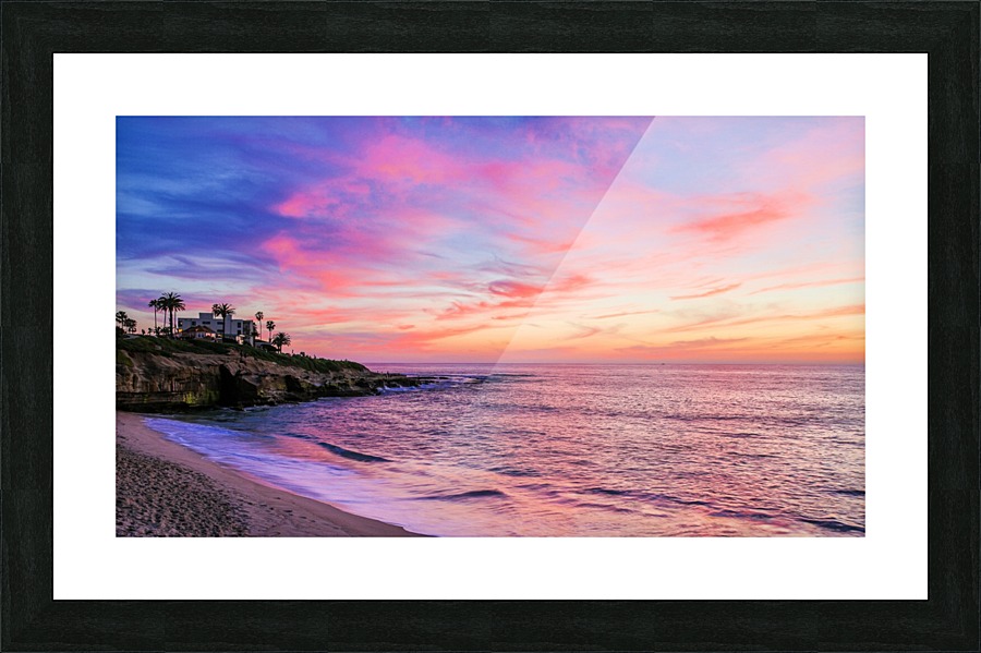 Miss La Jolla Picture Frame print
