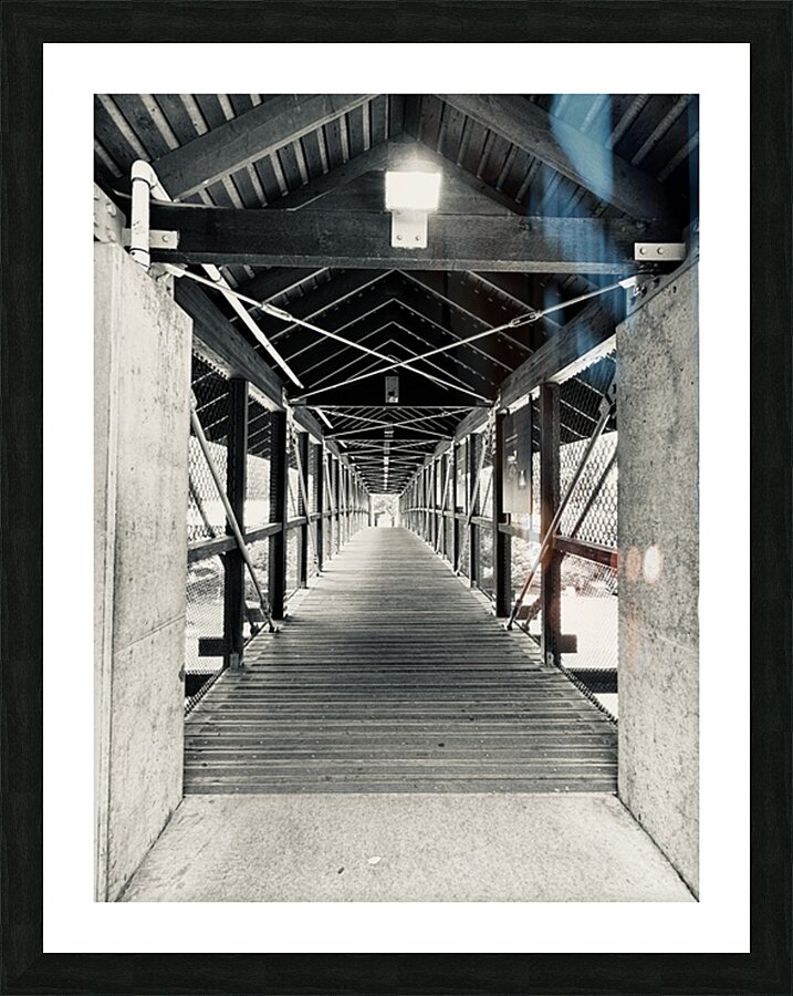 The bridge at Snoqualmie Falls Picture Frame print