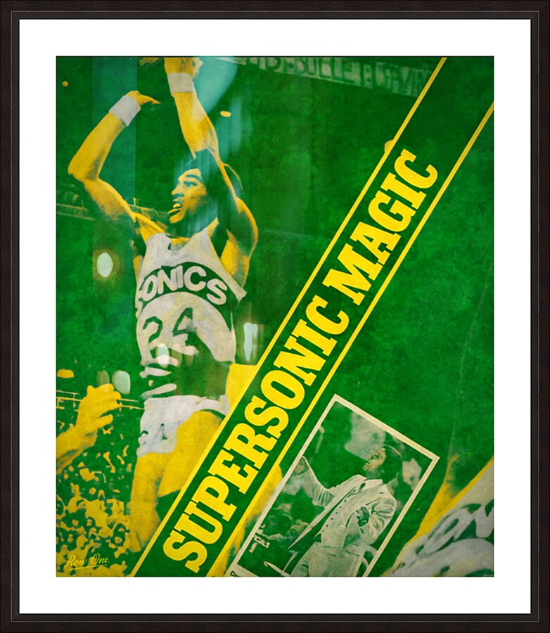 Supersonic Magic Picture Frame print