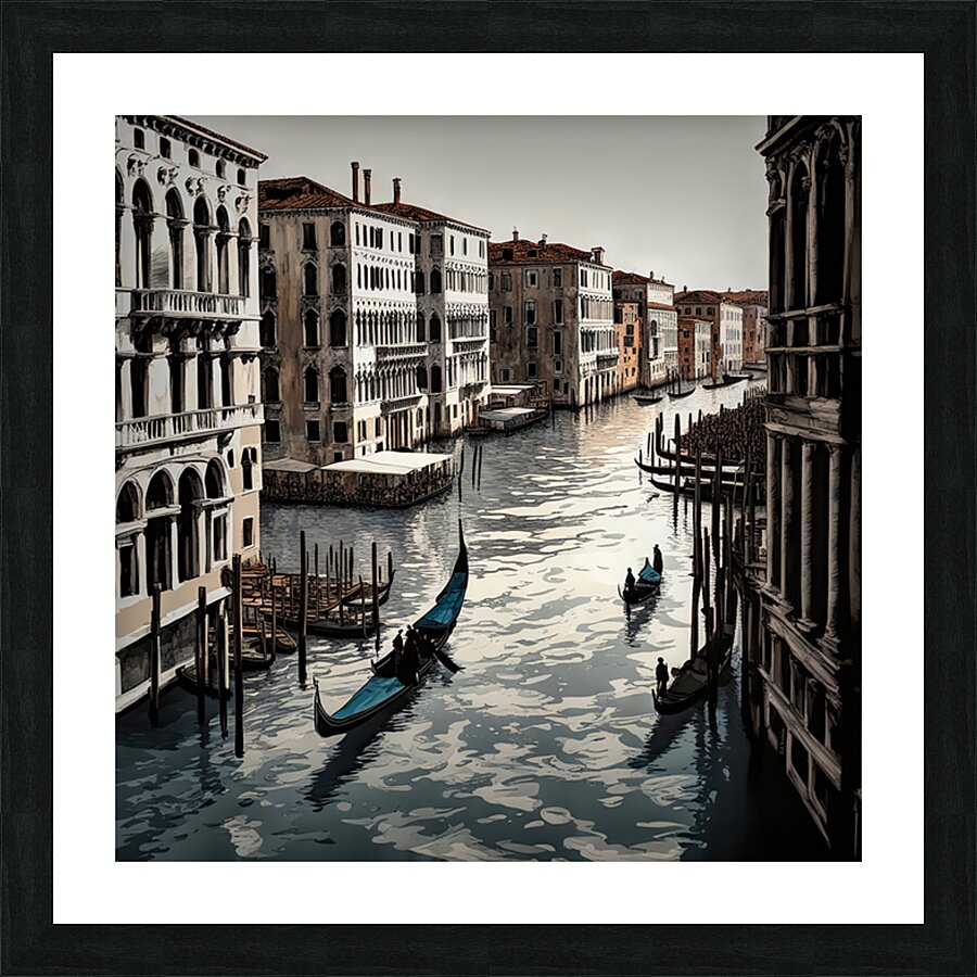 THE GRAND CANAL Picture Frame print
