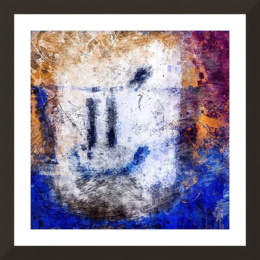 Oh Happy Day   Social Picture Frame print