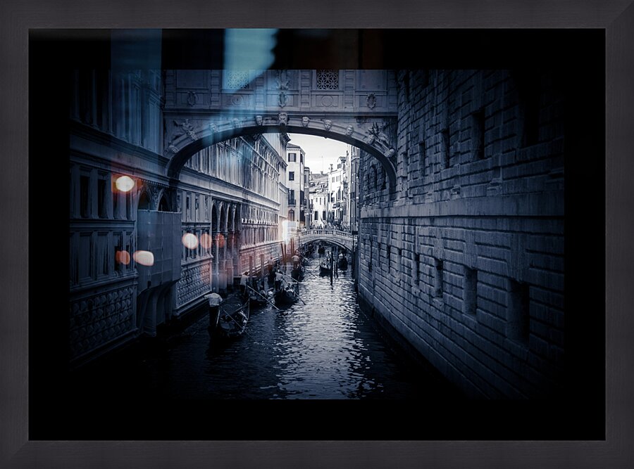 Pont de Venise Picture Frame print