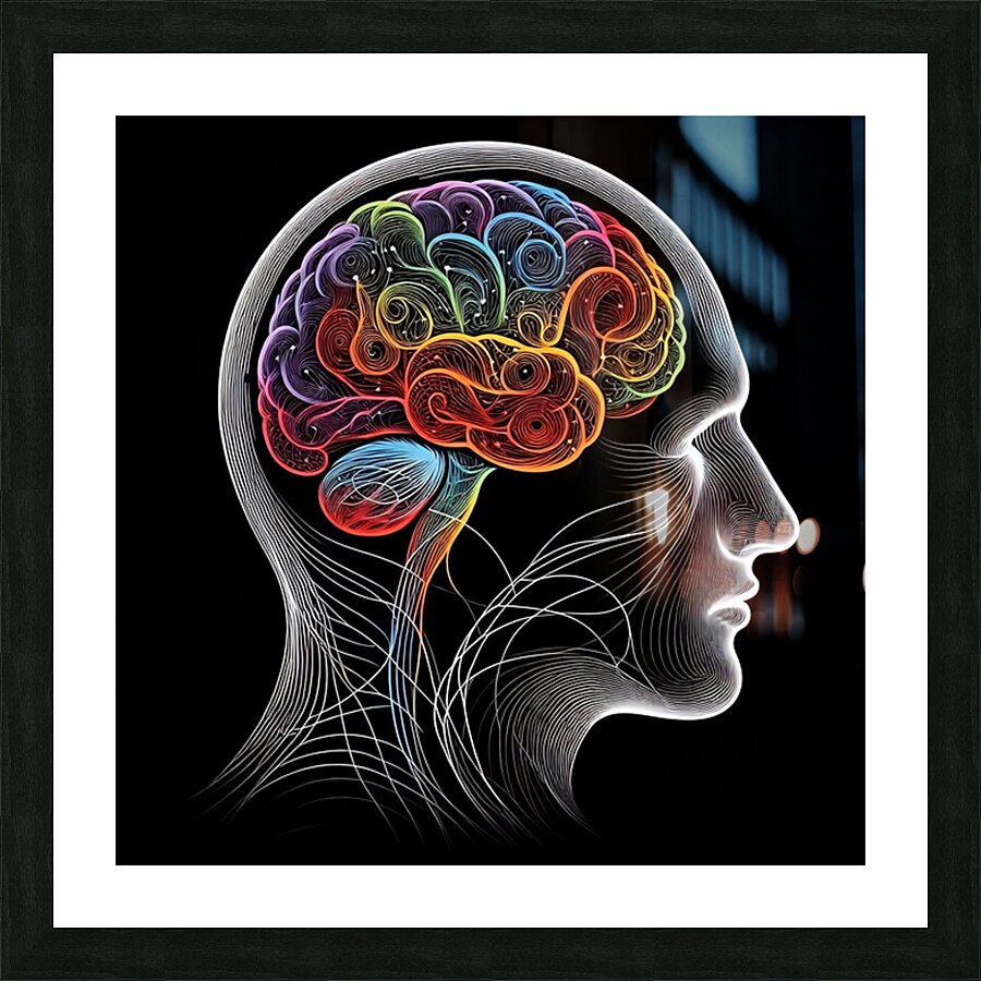 Braineeez 19 Picture Frame print