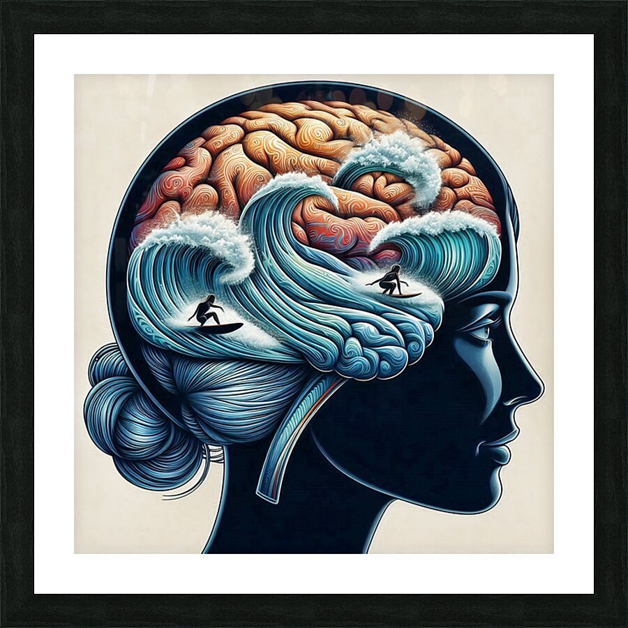 Braineeez 673 Picture Frame print