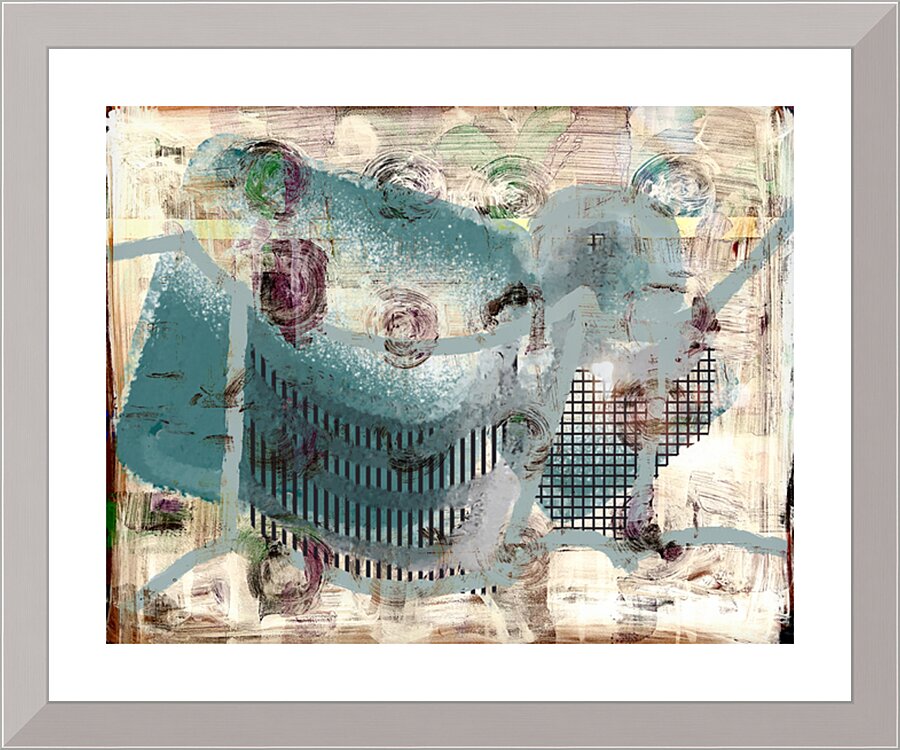 Montage 52  Picture Frame print
