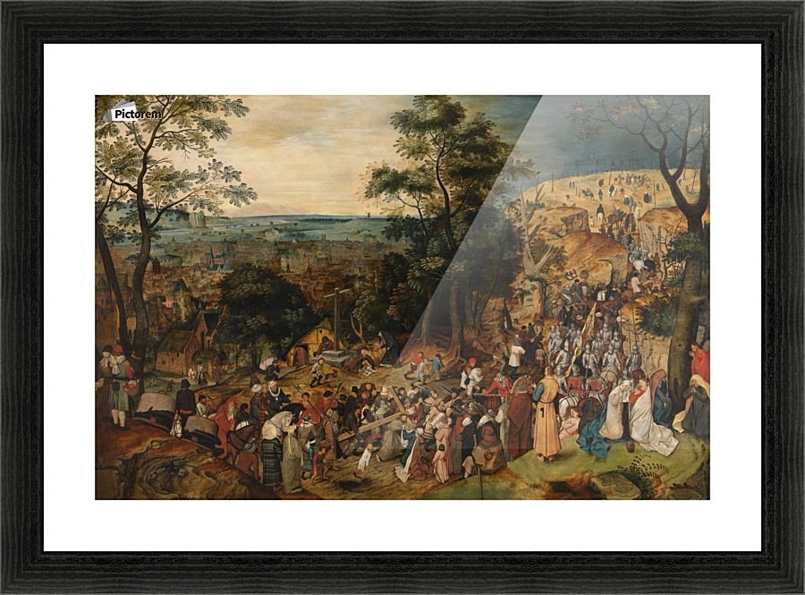 Kruisdraging Picture Frame print