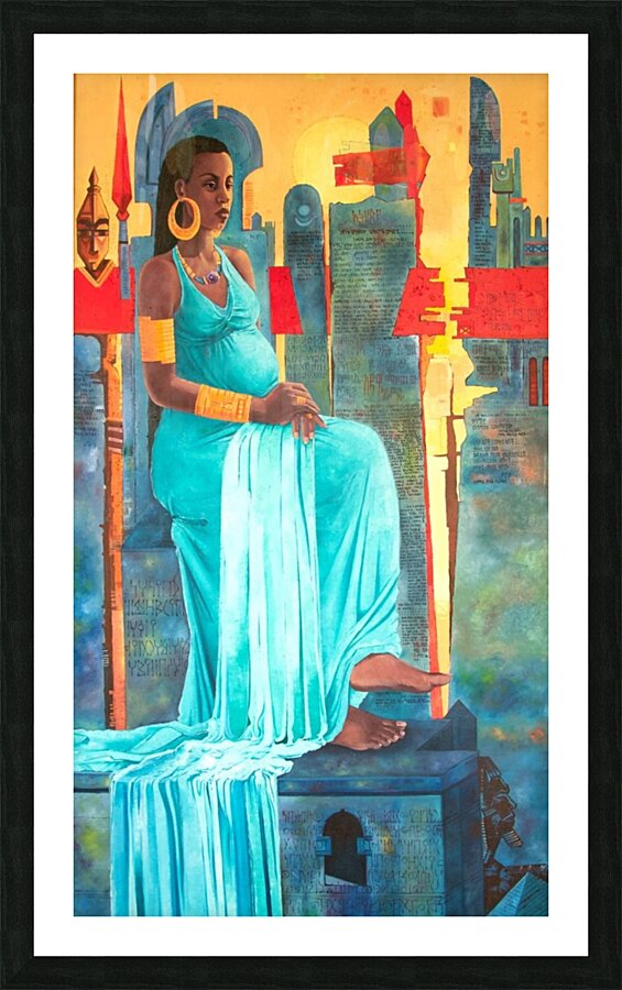 She Who Carries the Kingdom Picture Frame print