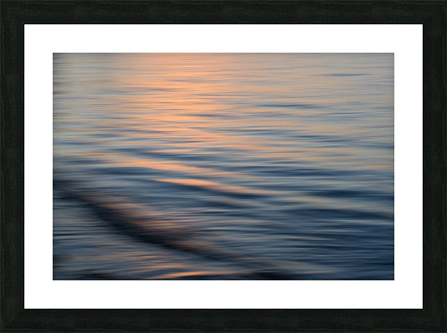 August Sunset Picture Frame print